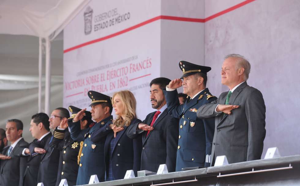 En la explanada del Cuartel General de la 22 Zona Militar del municipio de Rayón
