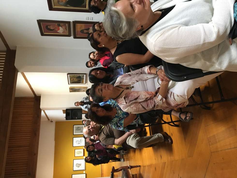 los participantes agradecieron la presencia de quienes mostraron el cariño y admiración por el maestro