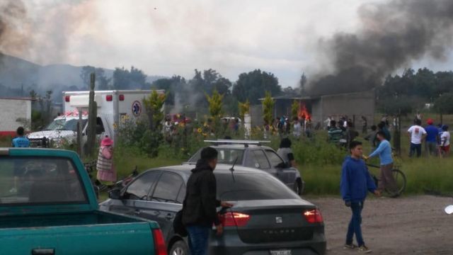 Fallece mujer de 38 años tras explosión de pirotecnia en Zumpango