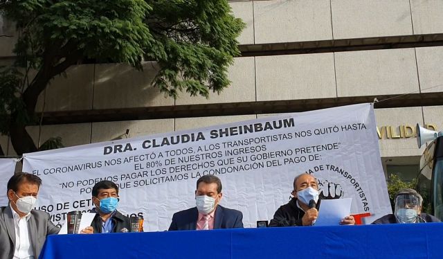 Fuerza Amplia de Transportistas se manifestará el próximo jueves ante indiferencia de la secretaria de finanzas del GCDMX