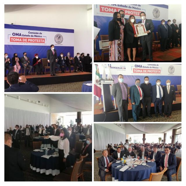 Toma protesta la Comisión del Estado de México de la Organización Mundial de Abogados (OMA).