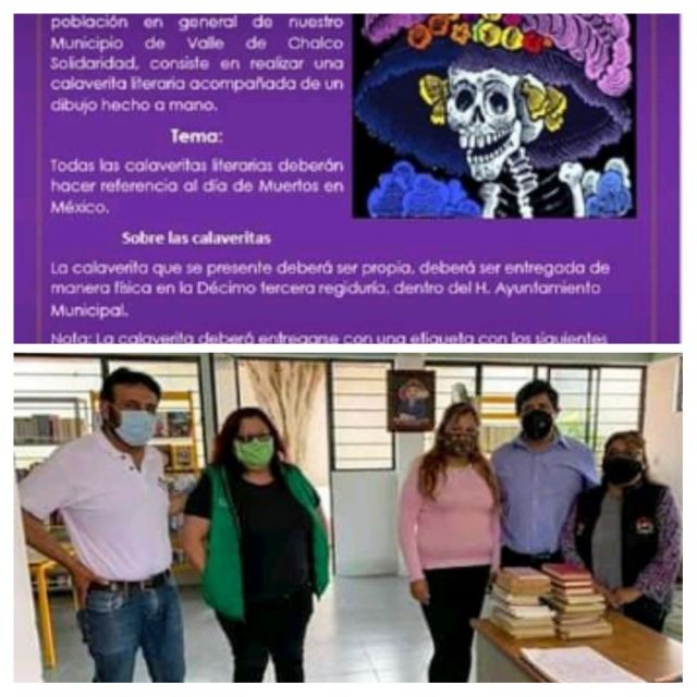 La 13ava Regiduria en Valle de Chalco convoca al concurso de catrinas con calaveras literarias