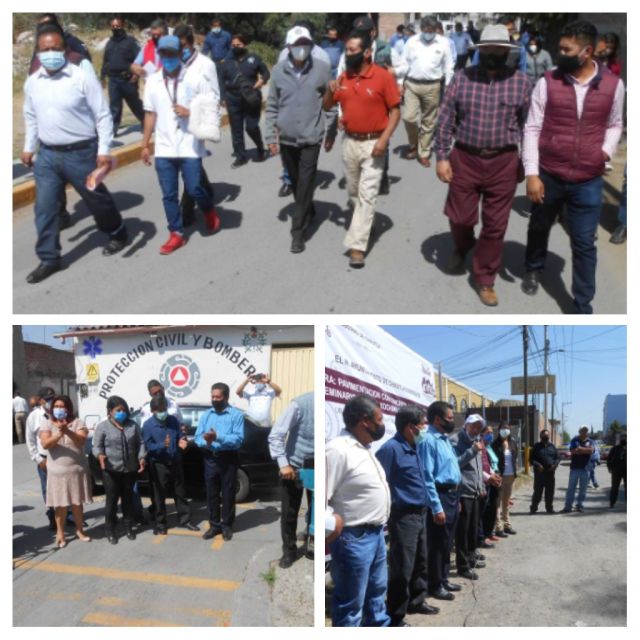 Gobierno de Chiautla inicia obras de infraestructura vial ampliación el complejo administrativo 