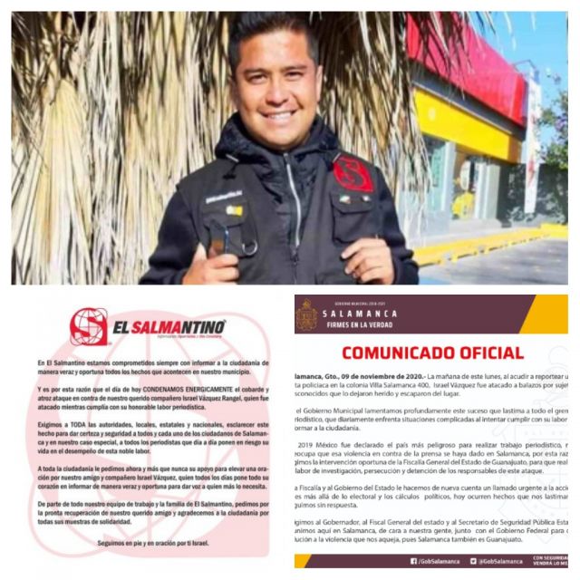 Asesinan a balazos a reportero de Salamanca Guanajuato