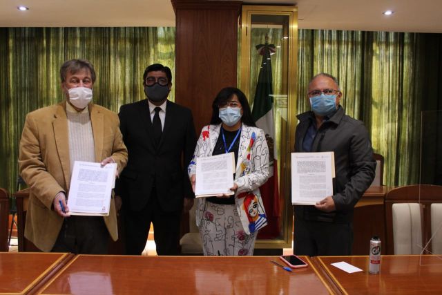  Gobierno de Texcoco firma convenio con el Instituto Nacional del Suelo Sustentable (INSUS