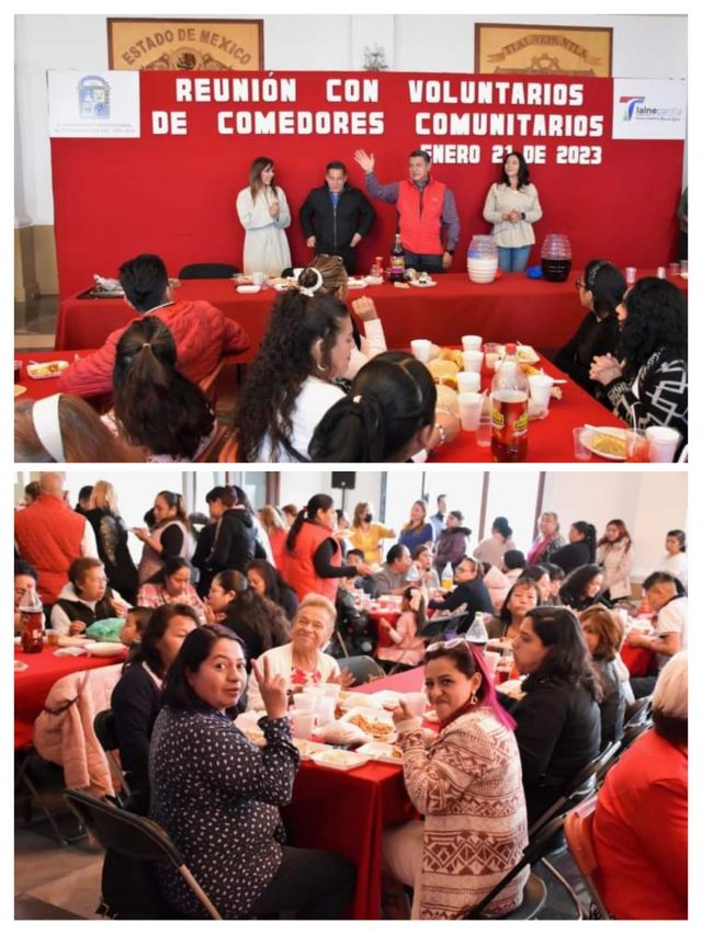 Tony Rodríguez convivió con personal que atiende comedores comunitarios 