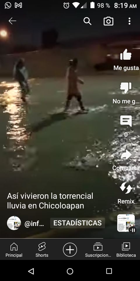 Se inunda la Unidad Hacienda Piedras Negras en Chicoloapan 