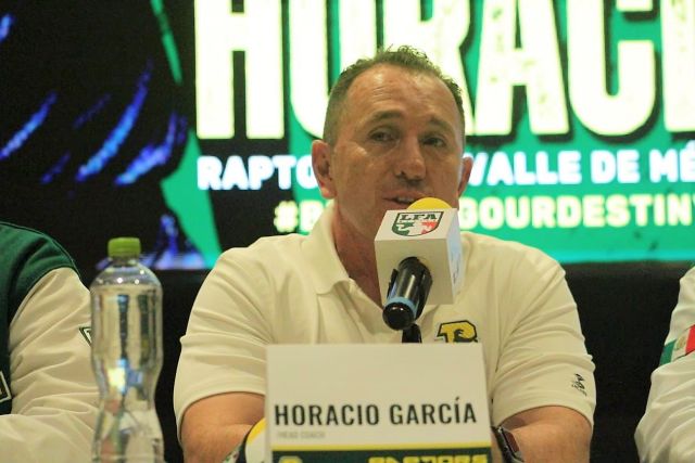 Promete nuevo HC de los Raptors del Valle de México, Horacio García Aponte, mejorar aspecto físico-atlético para ganar título