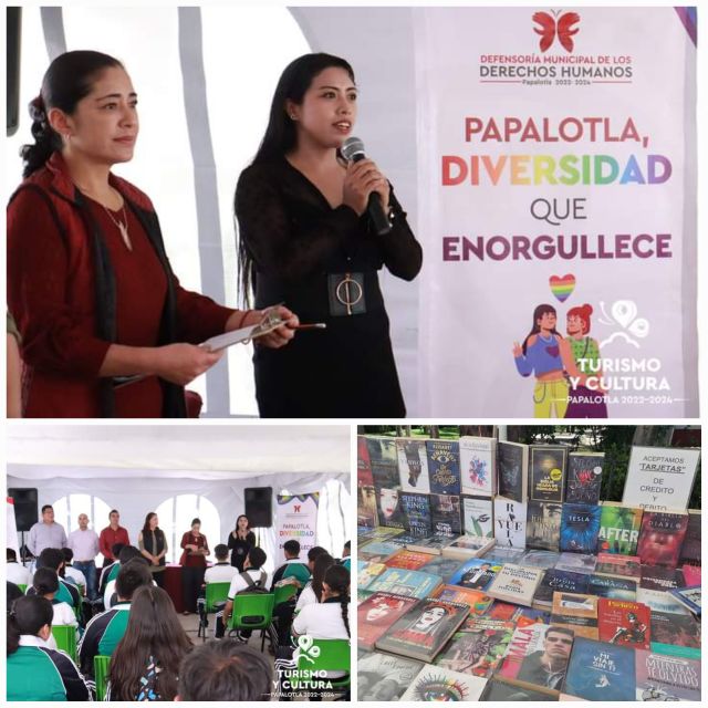 Comenzó la Feria del Libro Papalotla 