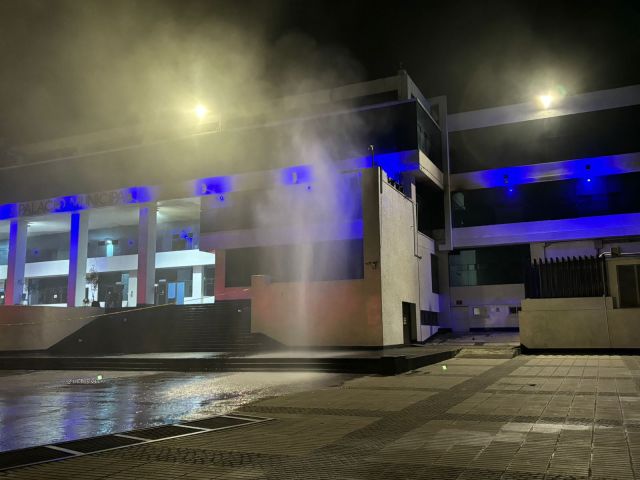 Controlan incendio en Palacio municipal de Naucalpan 