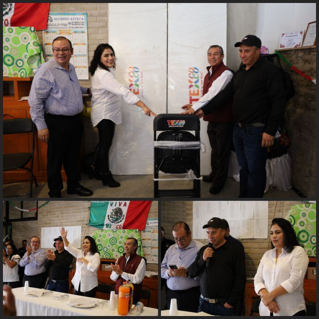 Gobierno de Texcoco entregó apoyos a escuelas y grupos de la tercera edad 