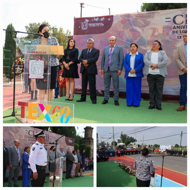 Gobierno de Texcoco conmemoró el 177 aniversario luctuoso los niños Héroes 