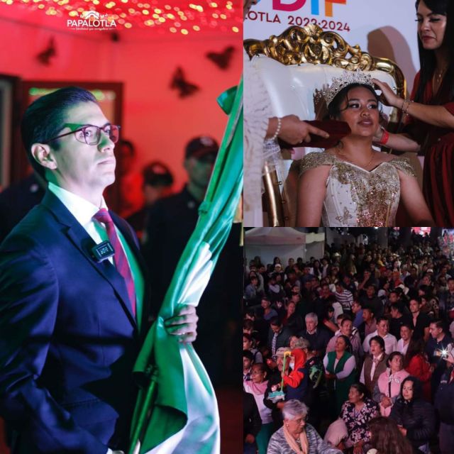 Gobierno de Papalotla conmemoró el CCXIV Aniversario del inicio de independencia de México 