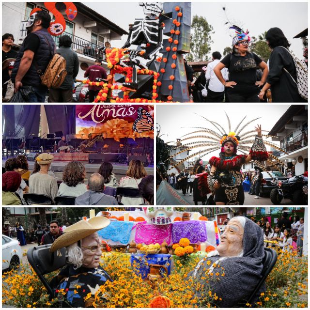 Invaden carros alegóricos el Festival de las Almas 2024 durante el tradicional paseo Catrín Valle