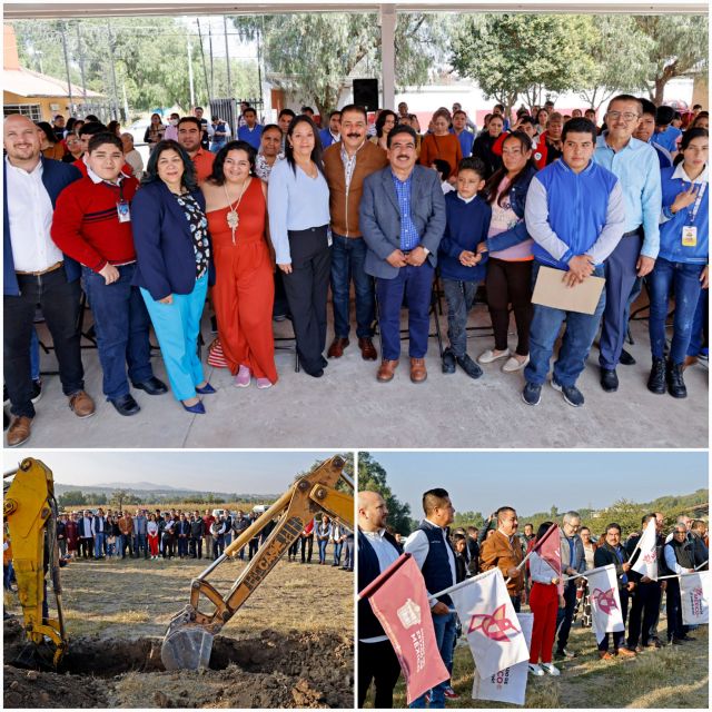 Unician construcción de Universidad Mexiquense del Bicentenario en Tepetlaoxtoc 