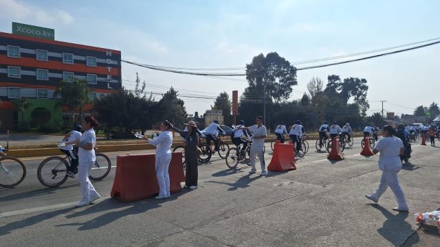 SALDO BLANCO EN OPERATIVO GUADALUPANO EN TEXCOCO
