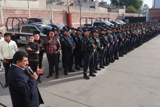 Presentan en el C4 al nuevo director de seguridad pública municipal de Texcoco 