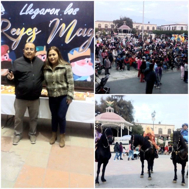 Llegaron los Reyes Magos a Ozumba
