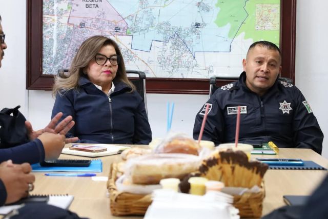 Fuerzas de seguridad de los tres niveles de gobierno, coordinan acciones para inhibir el delito en Acolman