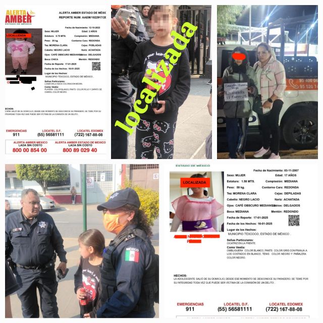 POLICÍAS DE TEXCOCO REINTEGRARON A SUS FAMILIAS A SIETE PERSONAS AUSENTES EN CASOS DISTINTOS