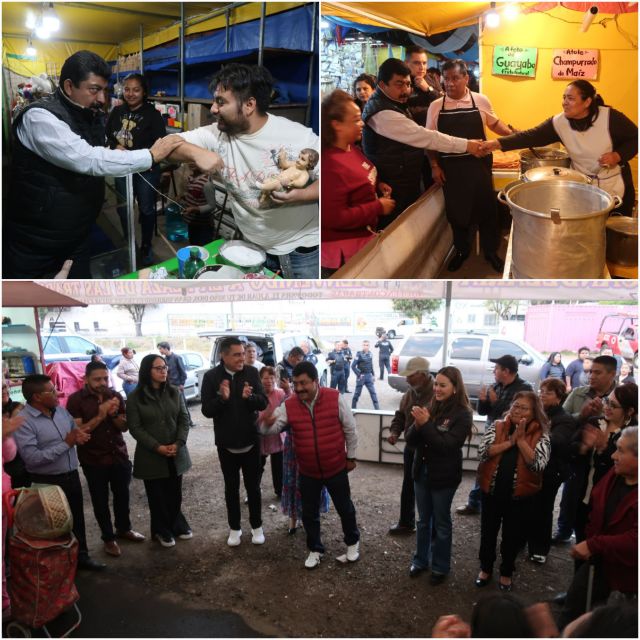 ABRIÓ LA PLAZA DE LAS TRADICIONES DE TEXCOCO CON LA COMERCIALIZACIÓN DE PRODUCTOS DEL DÍA DE LA CANDELARIA