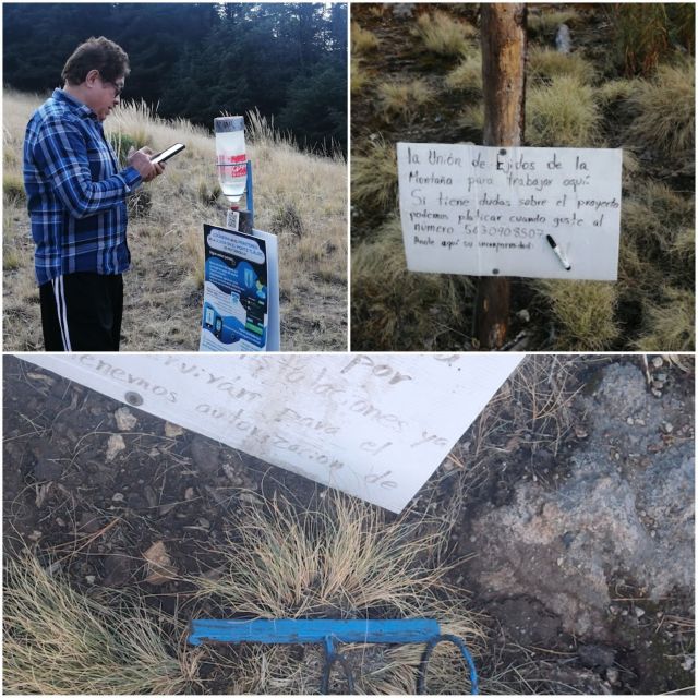 Continuan vandalizando pluviometros en el monte Tláloc 