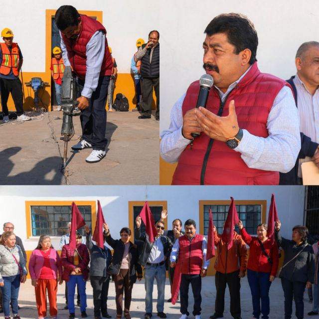 Gobierno de Texcoco inicia obras en San Simón por más de un millón de pesos 
