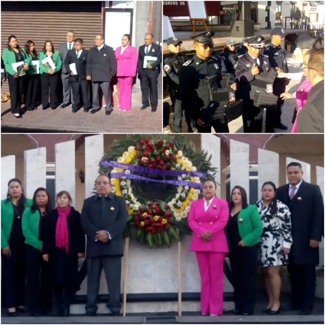 Conmemoran en Ozumba el CVIII Aniversario de la Constitución y el CCXXVI Aniversario Luctuoso de José Antonio Alzate y Ramírez de Santillán