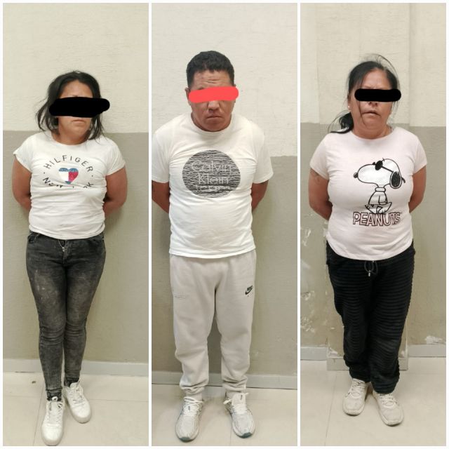 POLICÍAS MUNICIPALES DE TEXCOCO ASEGURARON A TRES POR PRESUNTO ROBO A CASA HABITACIÓN