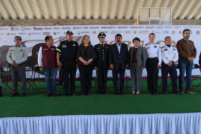 En Texcoco realizan jornada por la Paz con los tres órdenes de gobierno, alumnos y padres de familia