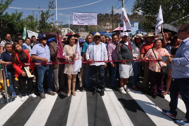 Entregan obras con inversión de más de 11 millones de pesos en Tecuanulco 