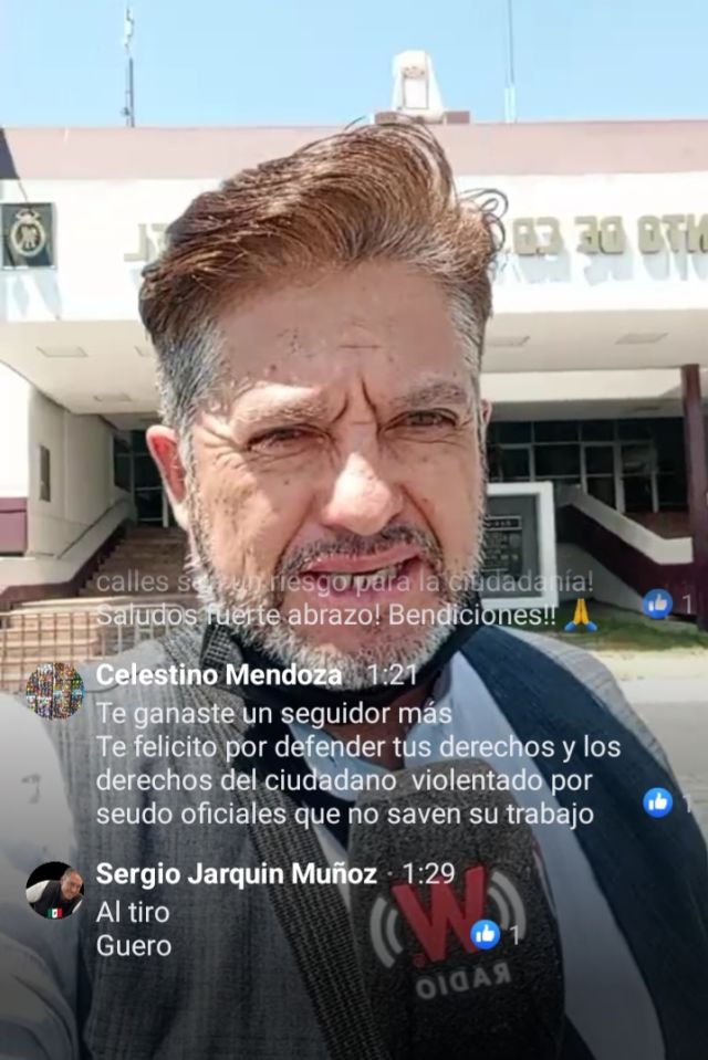 ME DETIENEN POR DENUNCIAR EL MAL ESTADO DE UNA INSTALACION DEPORTIVA EN NEZA