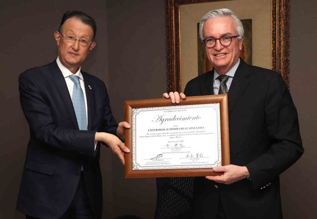 JAPÓN RECONOCE A LA UAG POR SUS NUEVE DÉCADAS Y GESTIONES