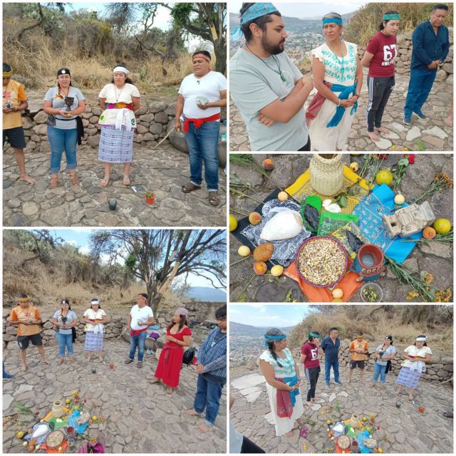 Celebración de la Tradición Tolteca-Akolhua-Chichimeca en el Sagrado Cerro Tezcutzingo