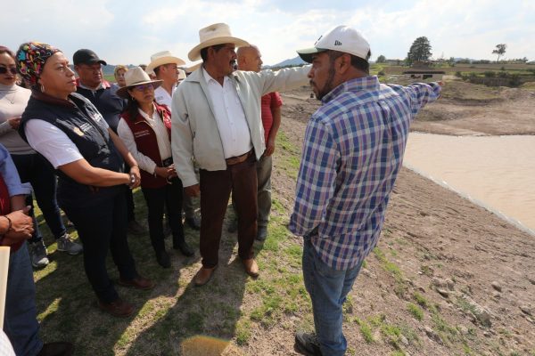 Gobierno del EdoMéx da mantenimiento a presas en Jiquipilco
