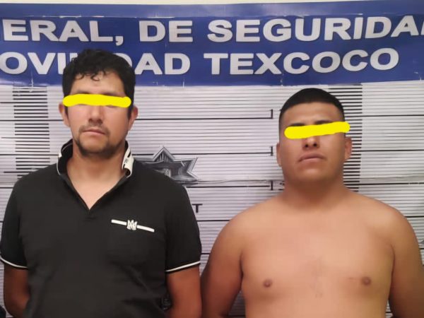 Capturan en Texcoco a dos por delitos contra la salud